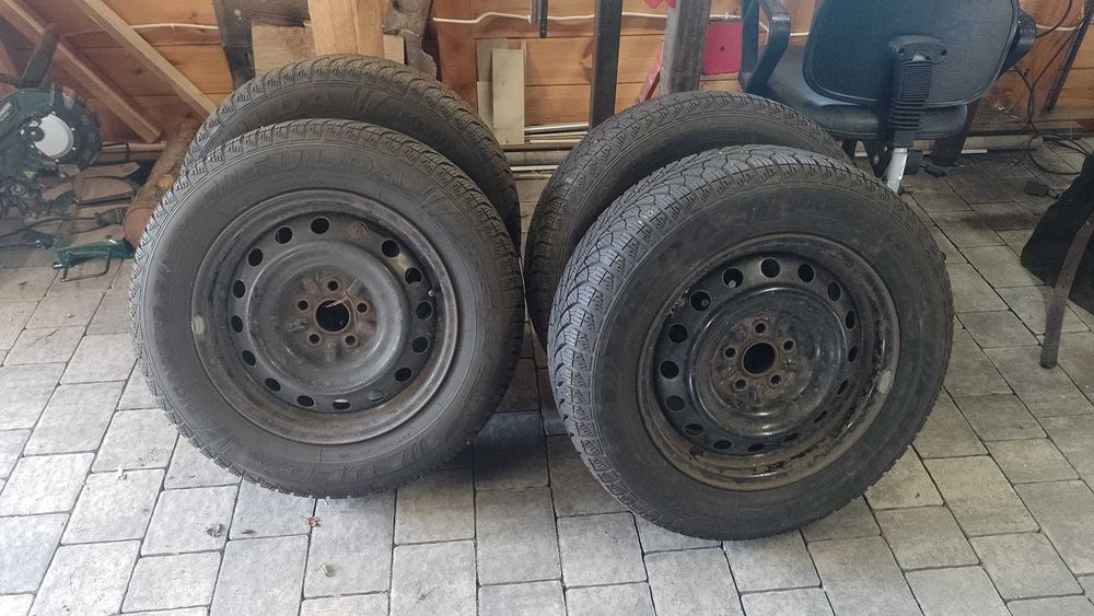 Felgi z oponami Fulda zimowymi 15x195x65