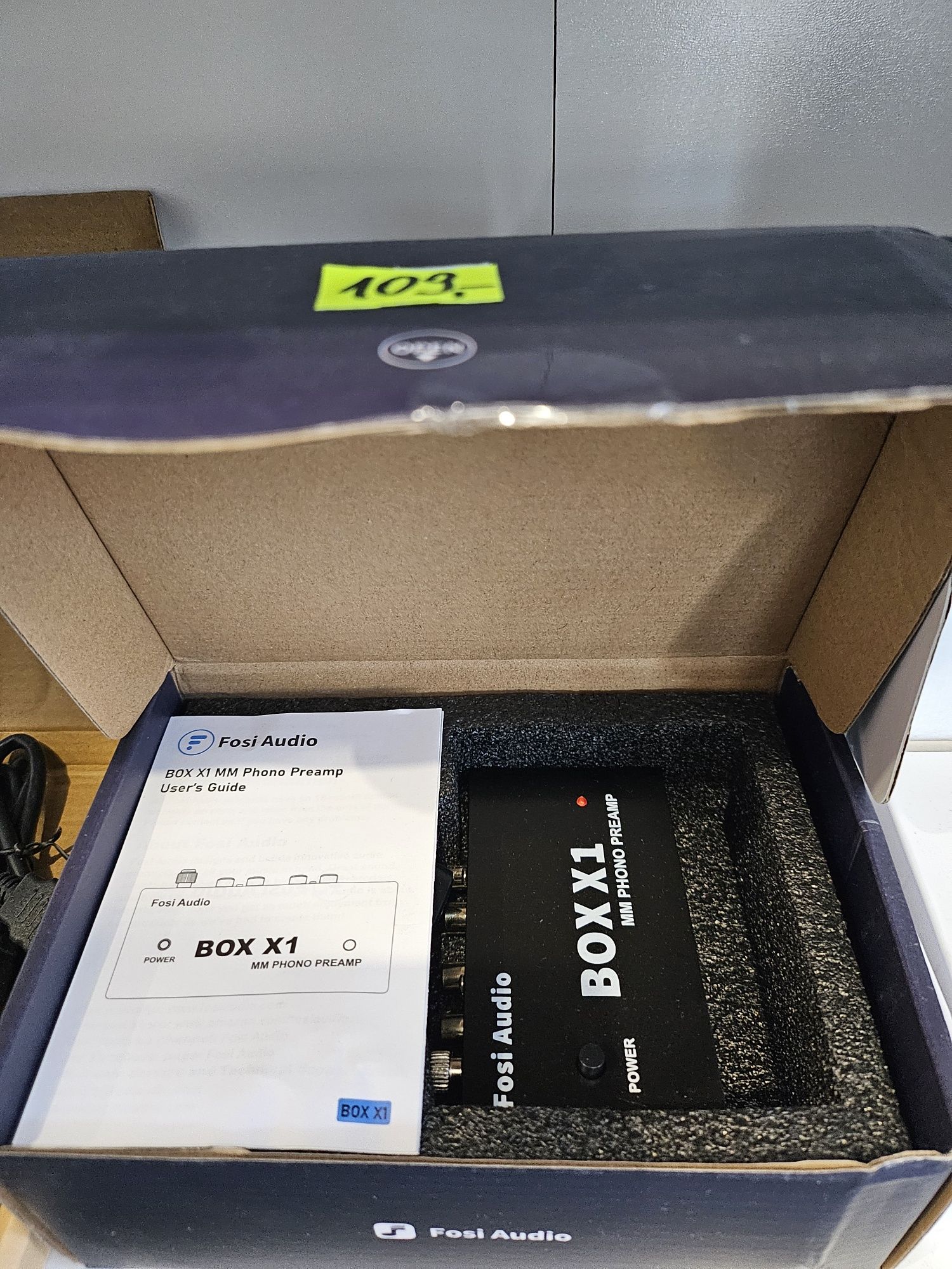 Hifi made fun fosi audio box x1 przedwzmacniacz