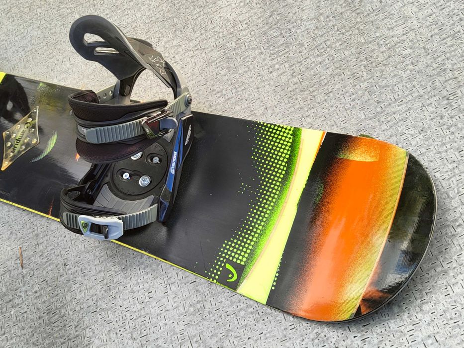 Dobre All-Mtn HEAD TRUE 148 cm + wiązanie Crazy Creek ! Serwis!