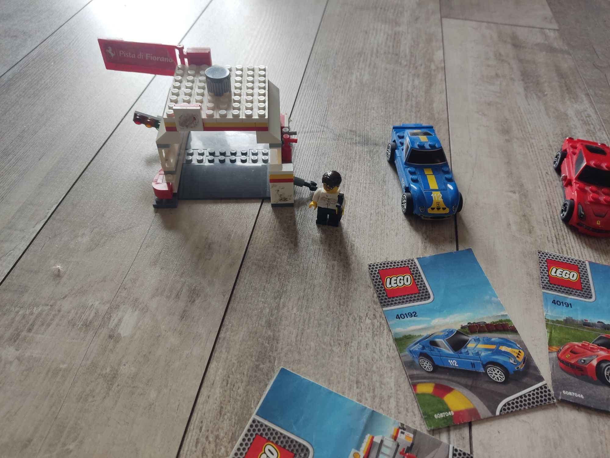 LEGO Shell V-power racing ( 6 zestawów+6 instrukcji) KOMPLETNY