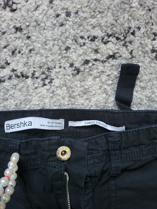 Spodnie dziewczęce cargo Bershka 10-12 lat