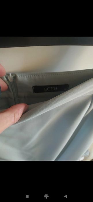 Spódnica ołówkowa zielona pistacja ECHO S