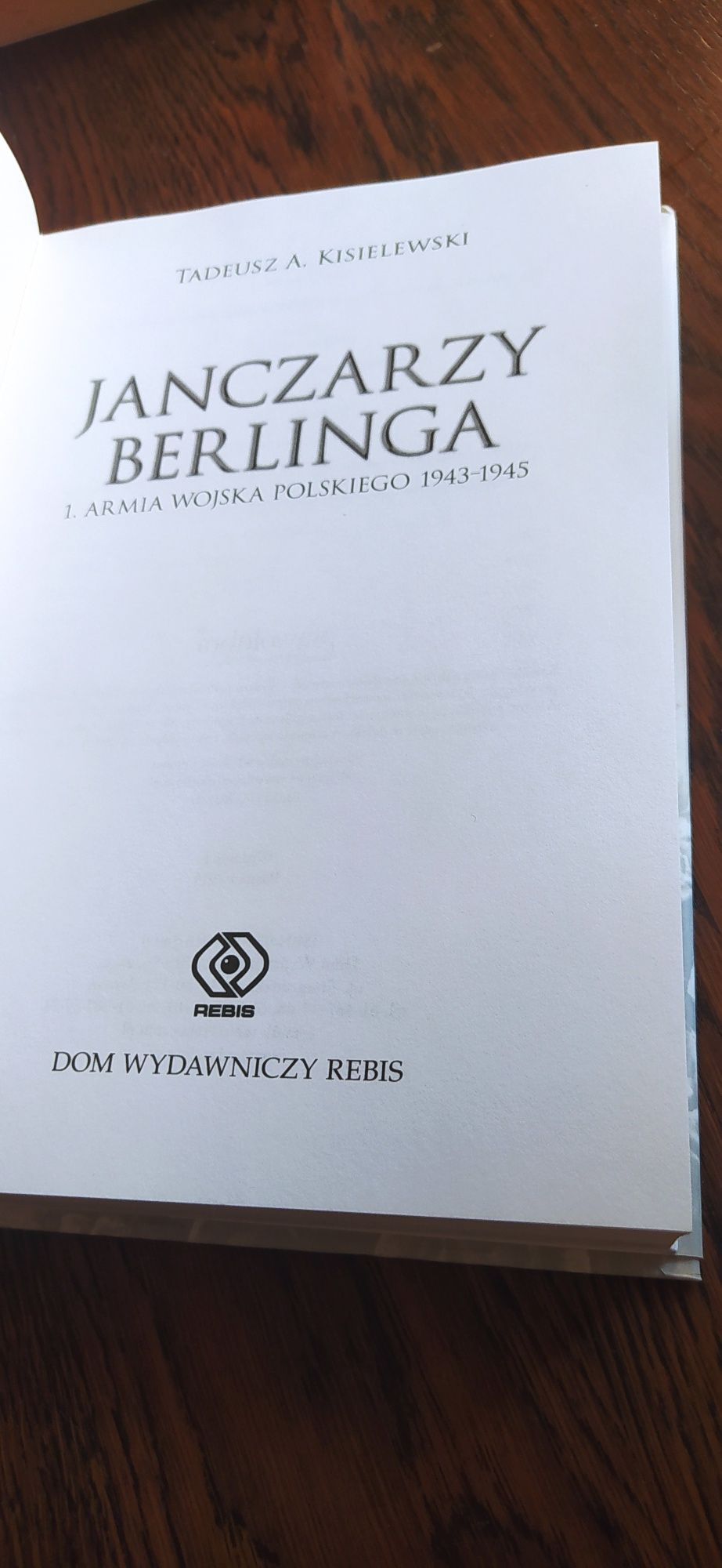 Janczarzy Berlinga Tadeusz A. Kisielewski