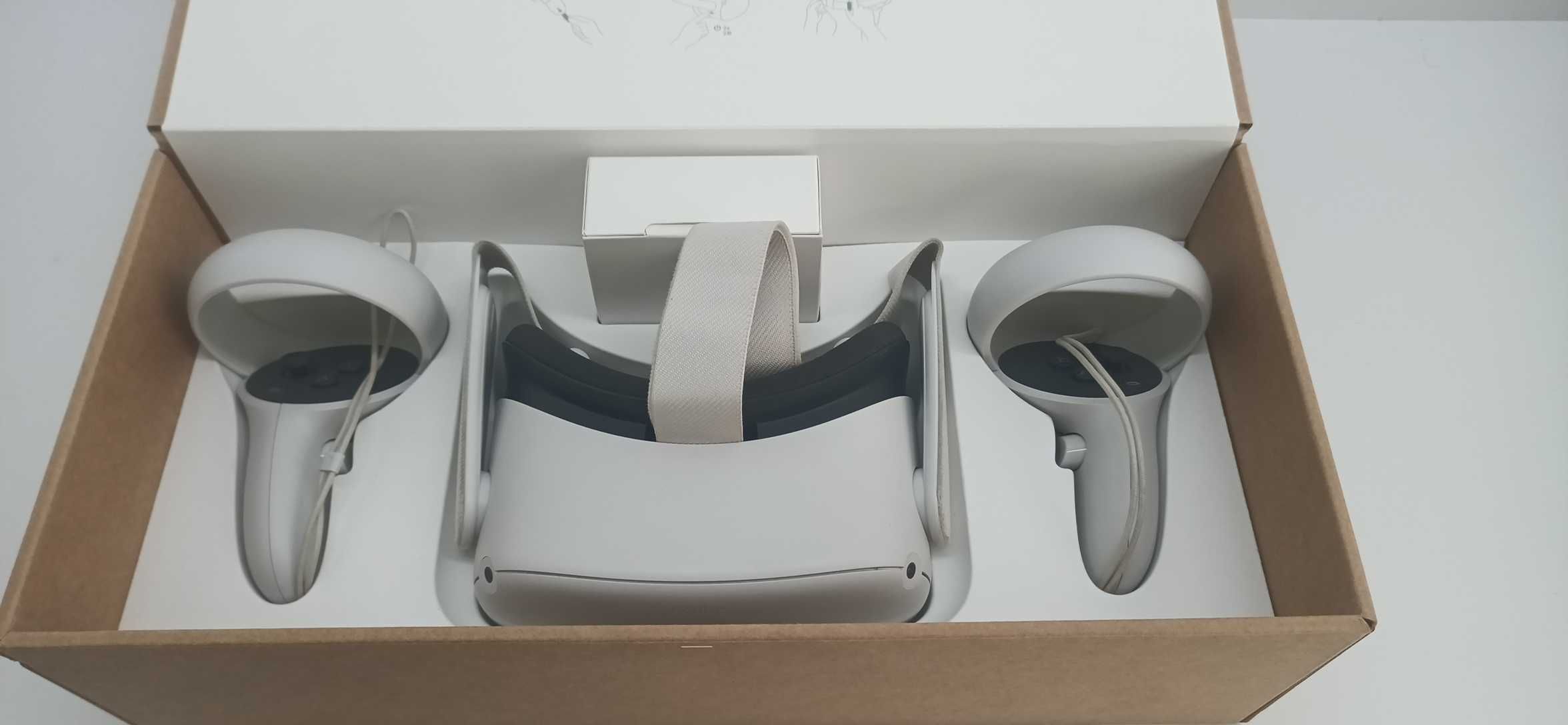 Meta Oculus Quest 2 / Gogle VR Wirtualna Rzeczywistość Gry Filmy 3D