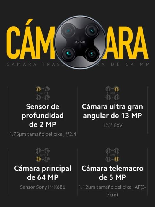 Poco F2 Pro Phantom – 128GB + 6/8GB RAM – Como Novo + Caixa & carregad