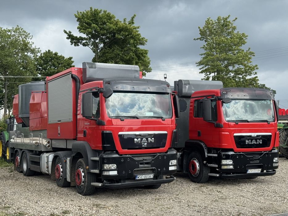 USŁUGI - Mobilna Mieszalnia Pasz - USŁUGI - Mielenie, Gniecenie,m