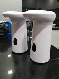 2 dispensadores de sabonete líquido com sensor
