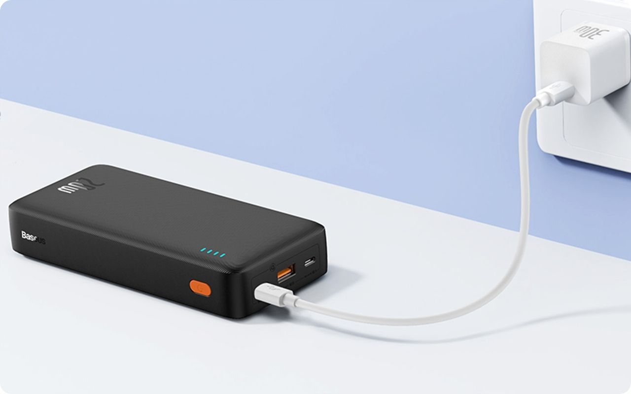 Baseus Power Bank Z Szybkim Ładowaniem 20000Mah 20W Usb-C Usb-A