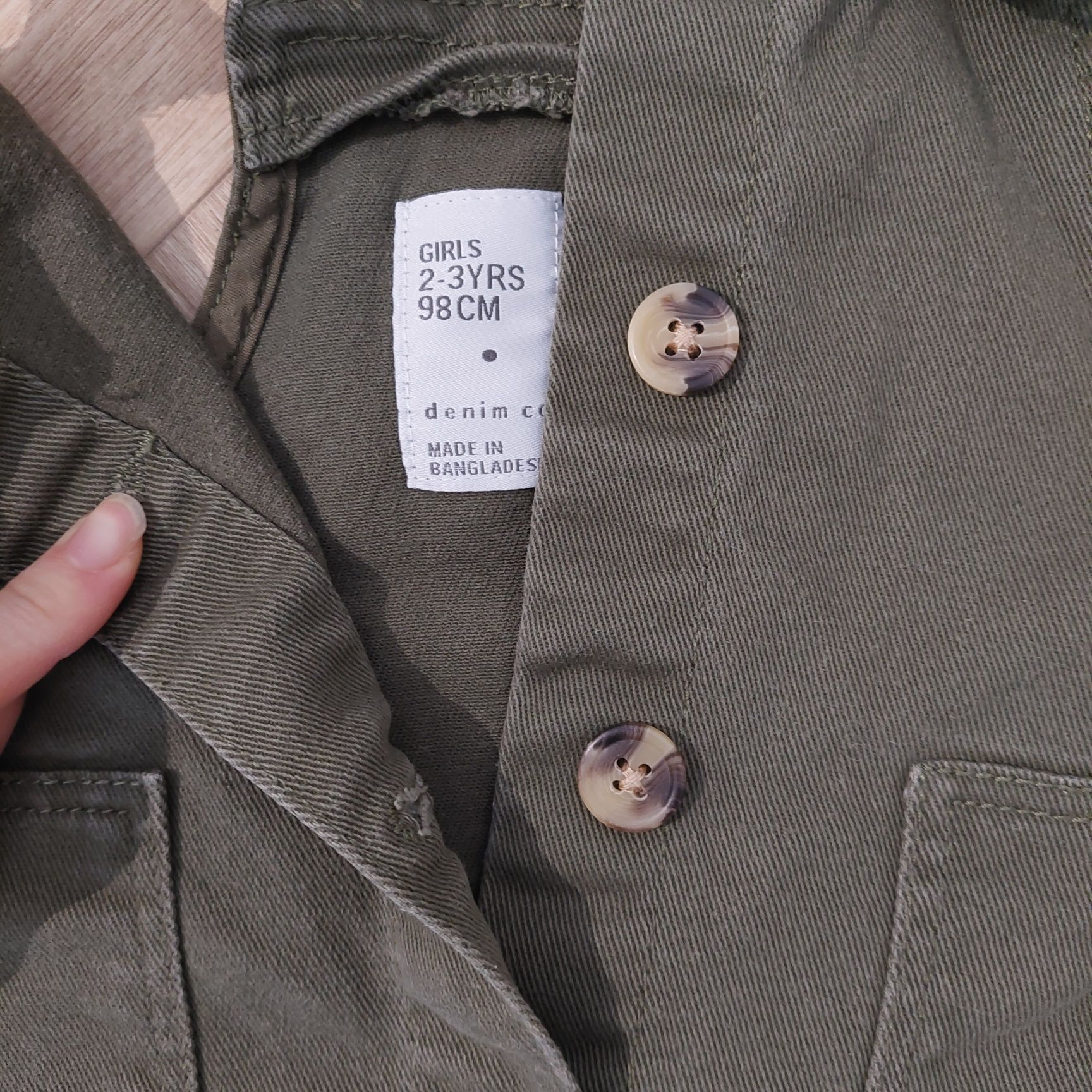 Sukienka khaki denim&co 98