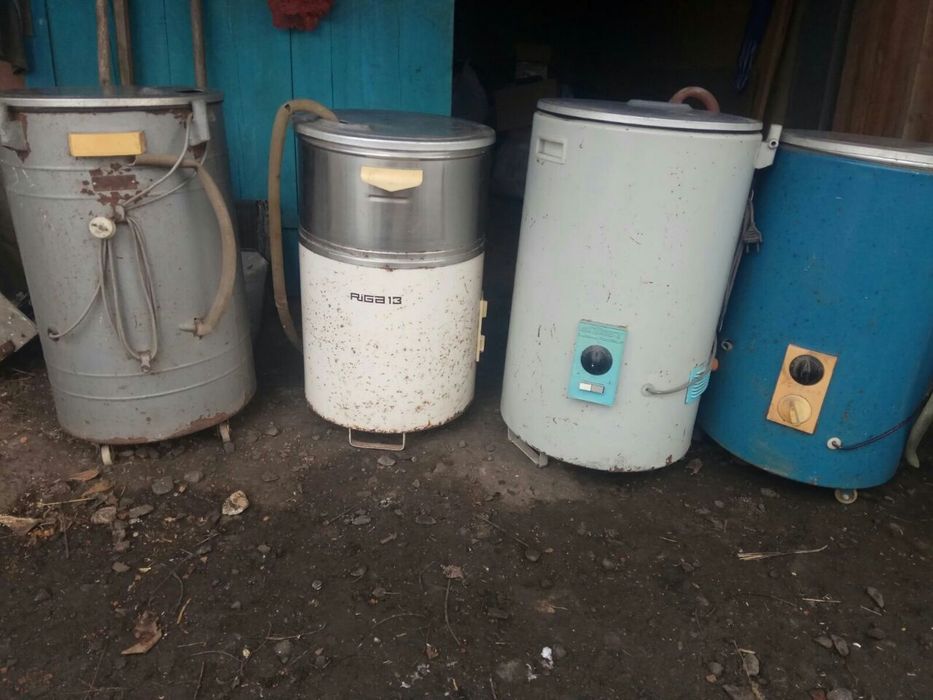 Стиральні пральні машини Рига  старі працюючі.Нові Санжари.