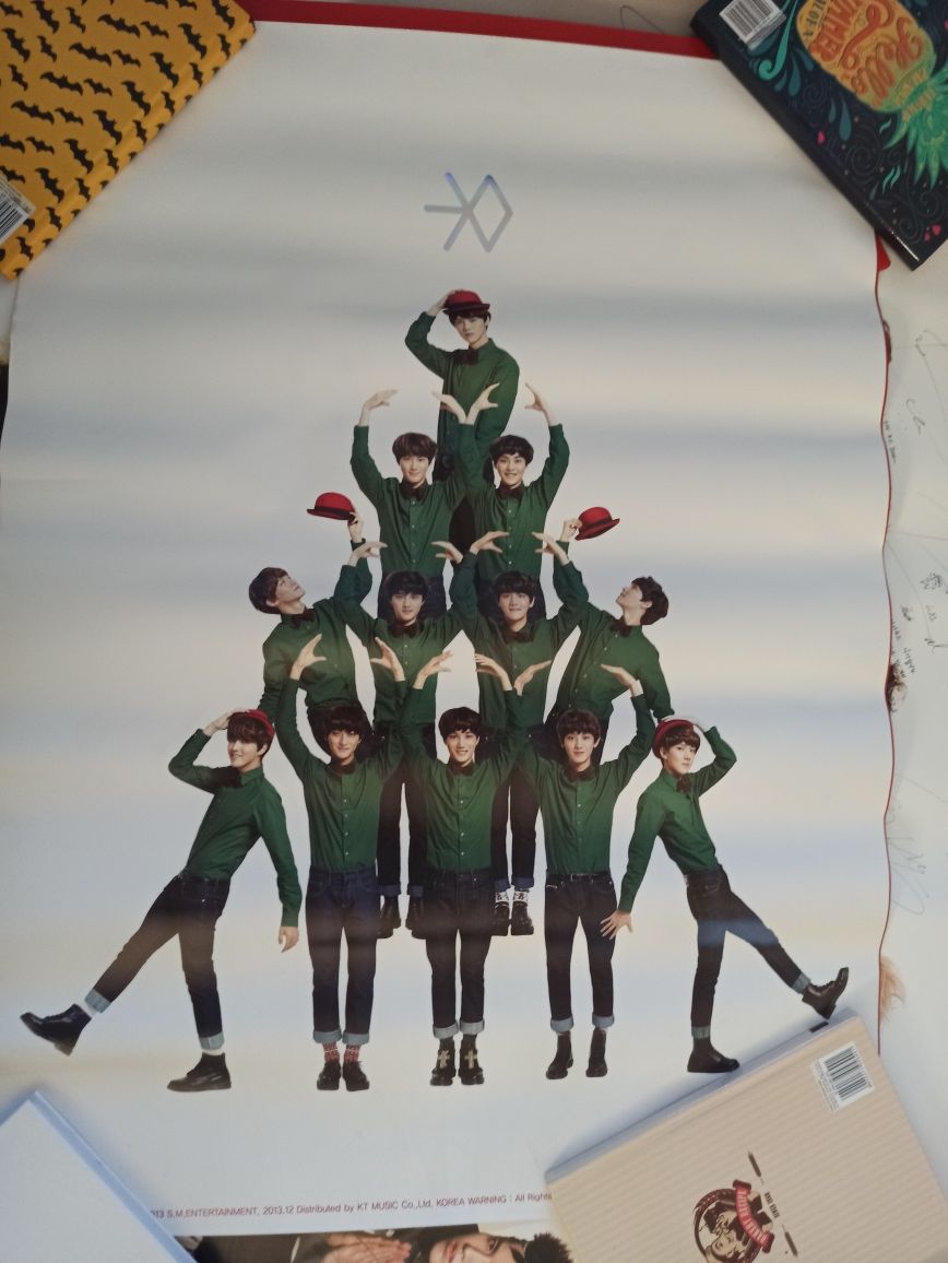 EXO plakat Christmas kpop