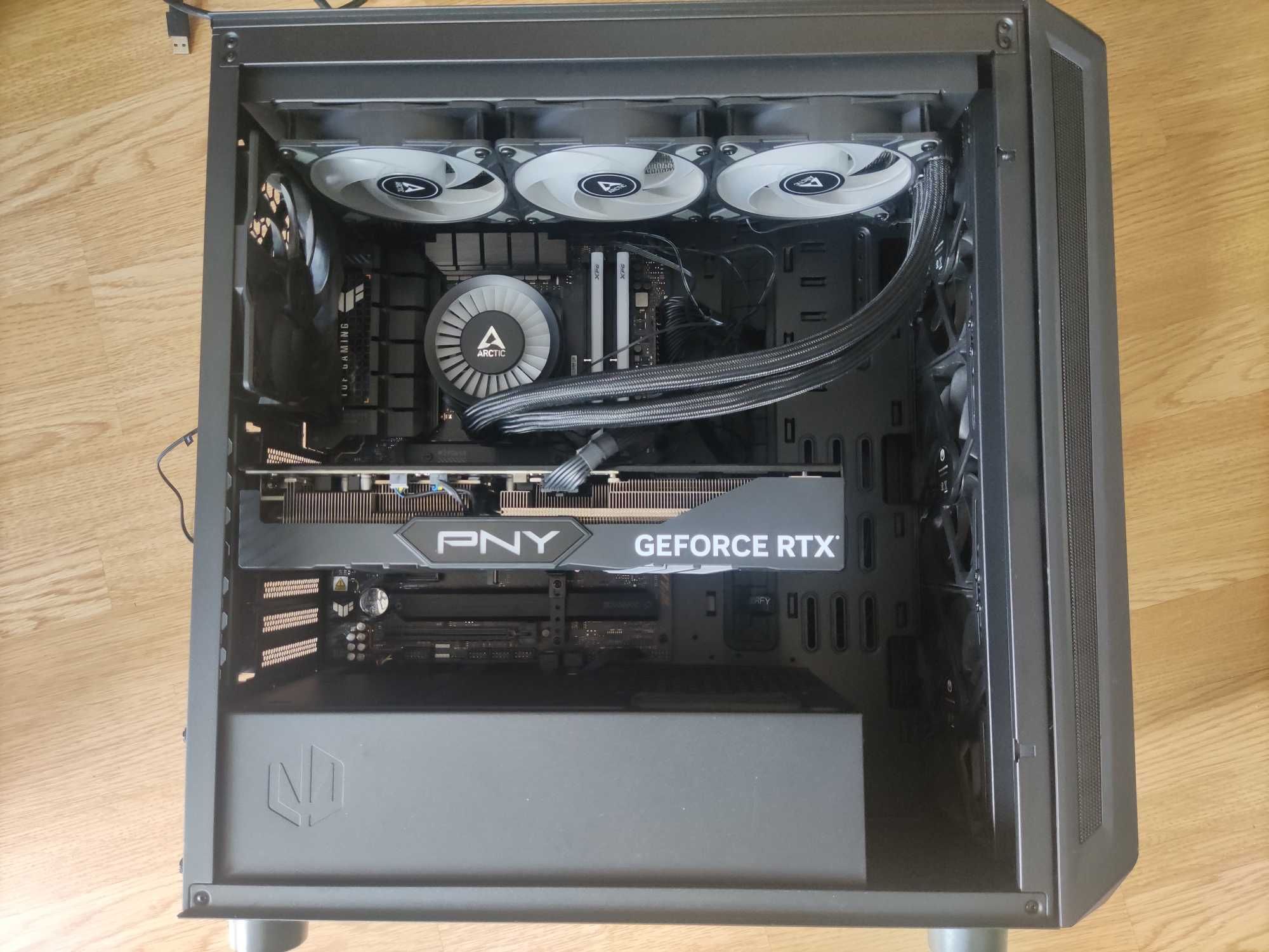 Komputer gamingowy (Ryzen, WIFI, RTX 4080 SUPER, AIO, DDR5 64GB, 2TB)