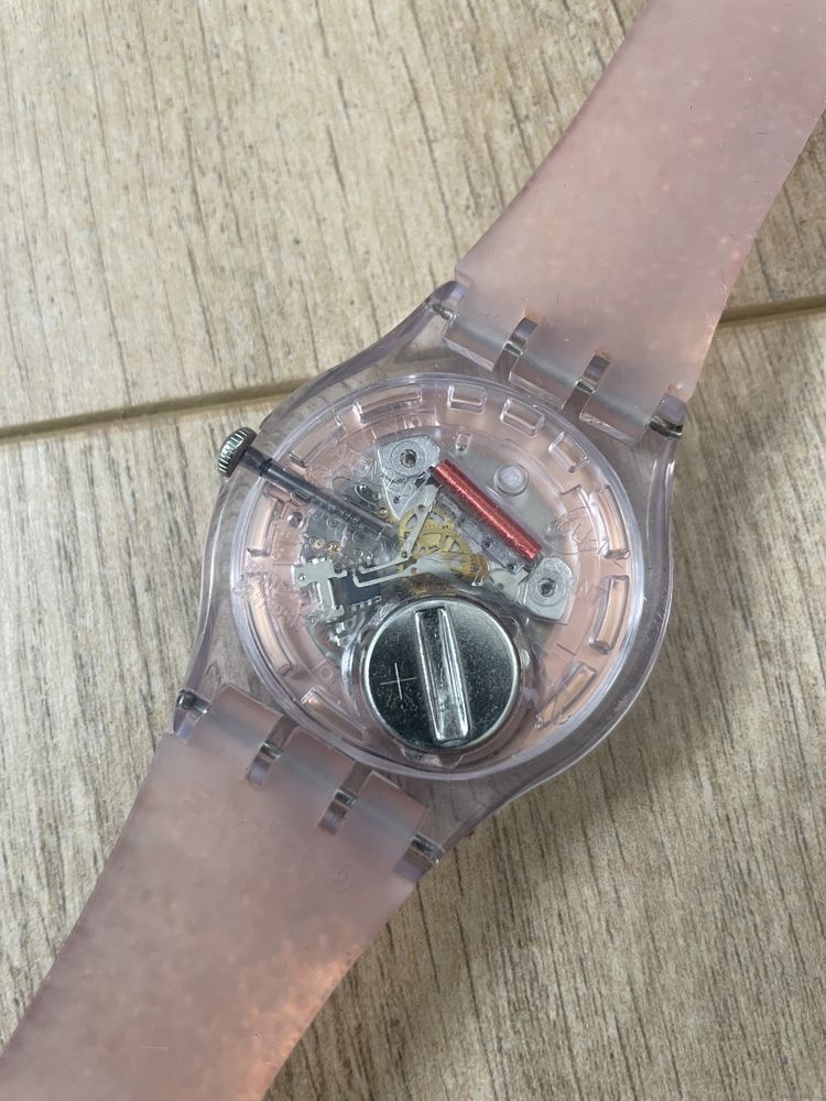 Swatch swiss zegarek brokat