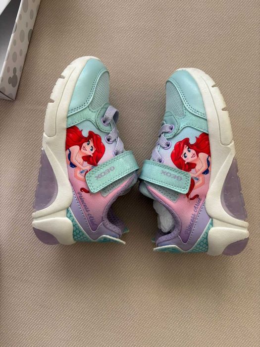 Tênis Geox Disney Ariel Novos na Caixa