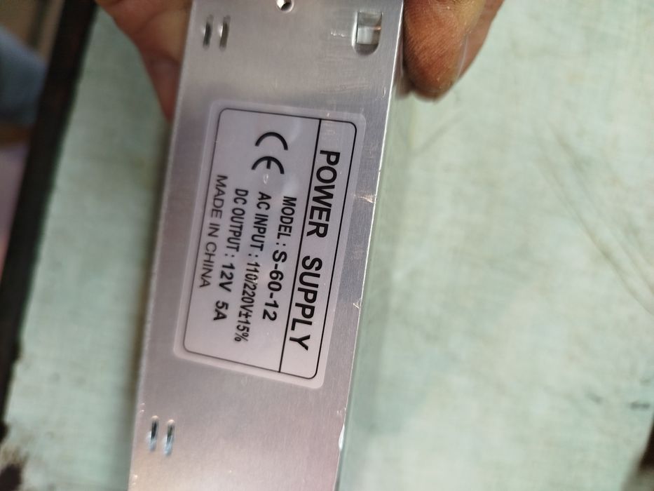 Zasilacz modułowy IP20 12v 60w 5A