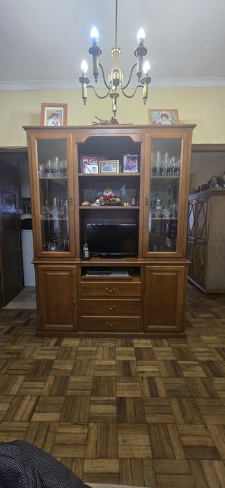 Movel madeira macica para sala de estar