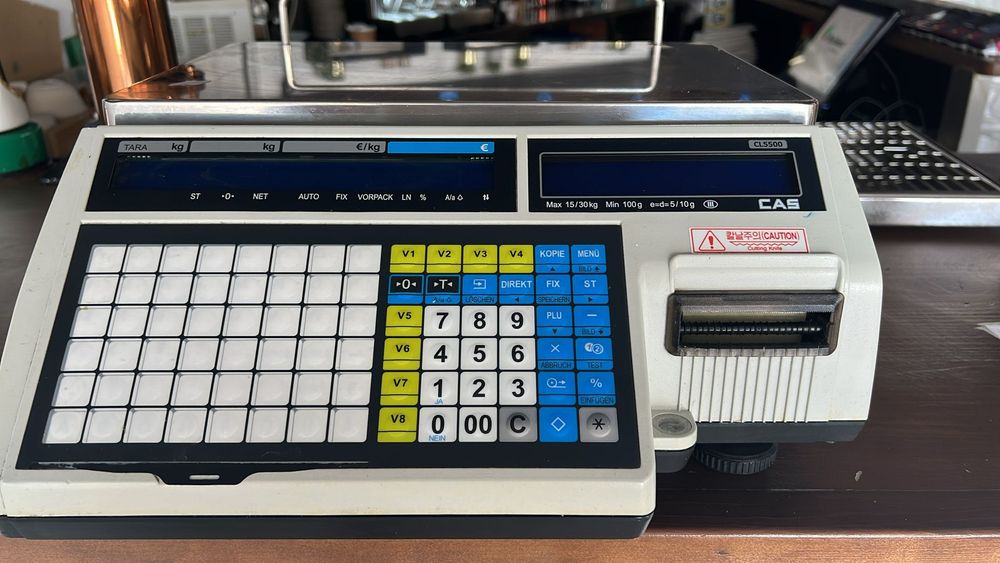Balança de impressão de etiquetas CAS CL-5500-B