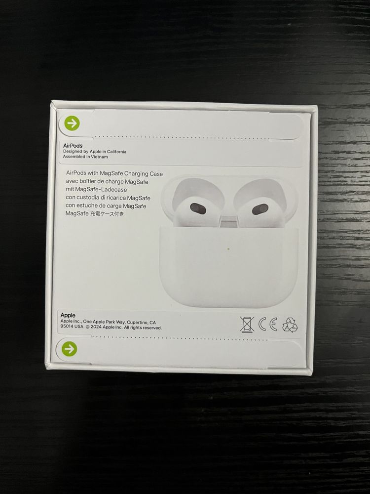 Air Pods 3 Apple Słuchawki Bezprzewodowe *Świetna Jakość* *ORYGINALNE*