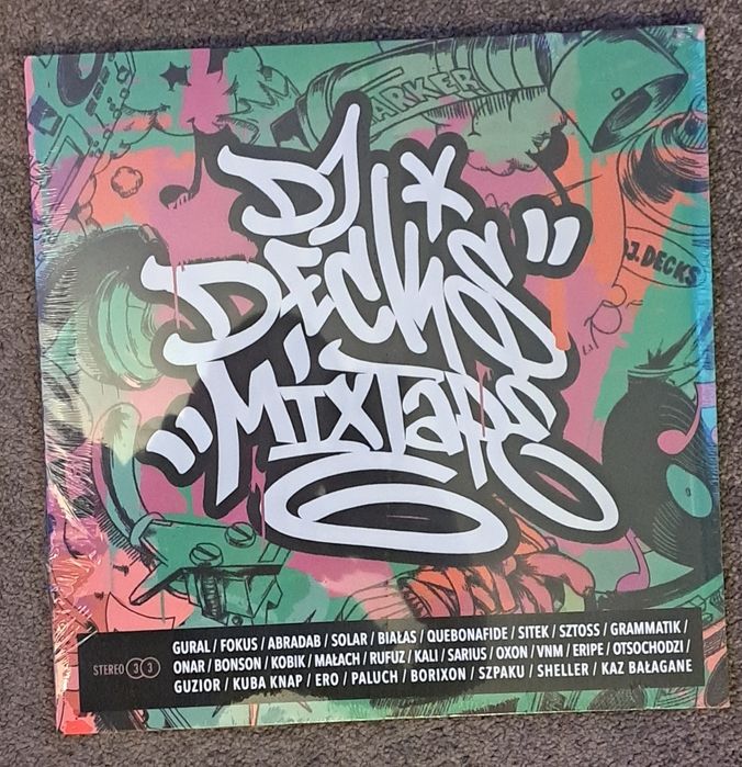 DJ Decks Mixtape 6 winyl vinyl Slums Attack