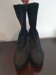 Botas salto alto, cano maleável