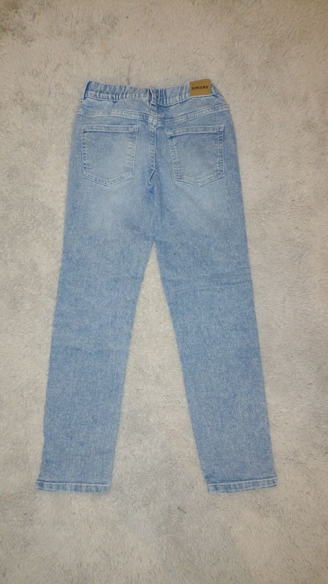 Spodnie jeansy chłopięce