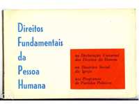 Livro Raro - Direitos Fundamentais da Pessoa Humana - 1975