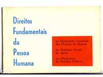Livro Raro - Direitos Fundamentais da Pessoa Humana - 1975