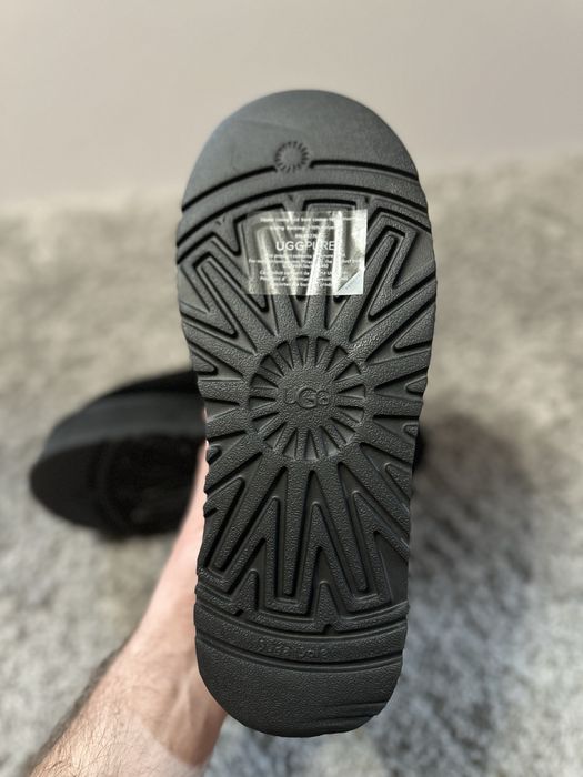 Уггі угги UGG Tasman Platform Black Уги короткі чорні