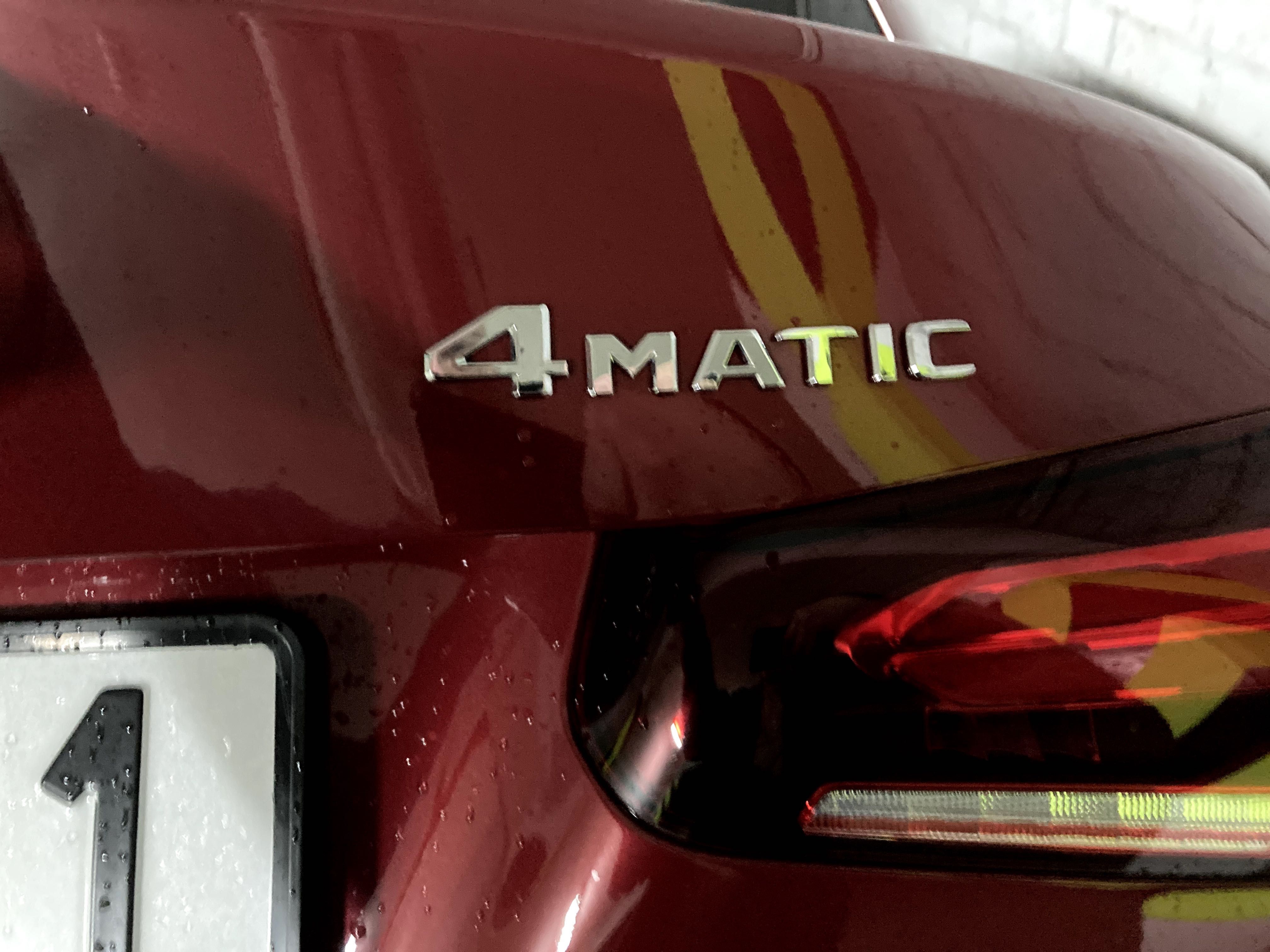 Emblemat/znaczek/logo MERCEDES A250 "4matic"