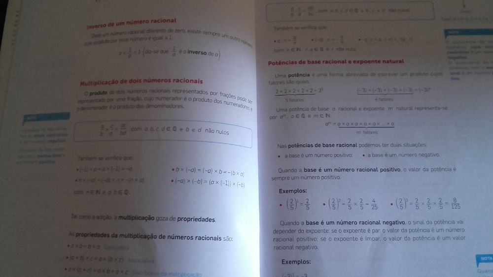 Preparar os Testes de Matemática 7.º Ano