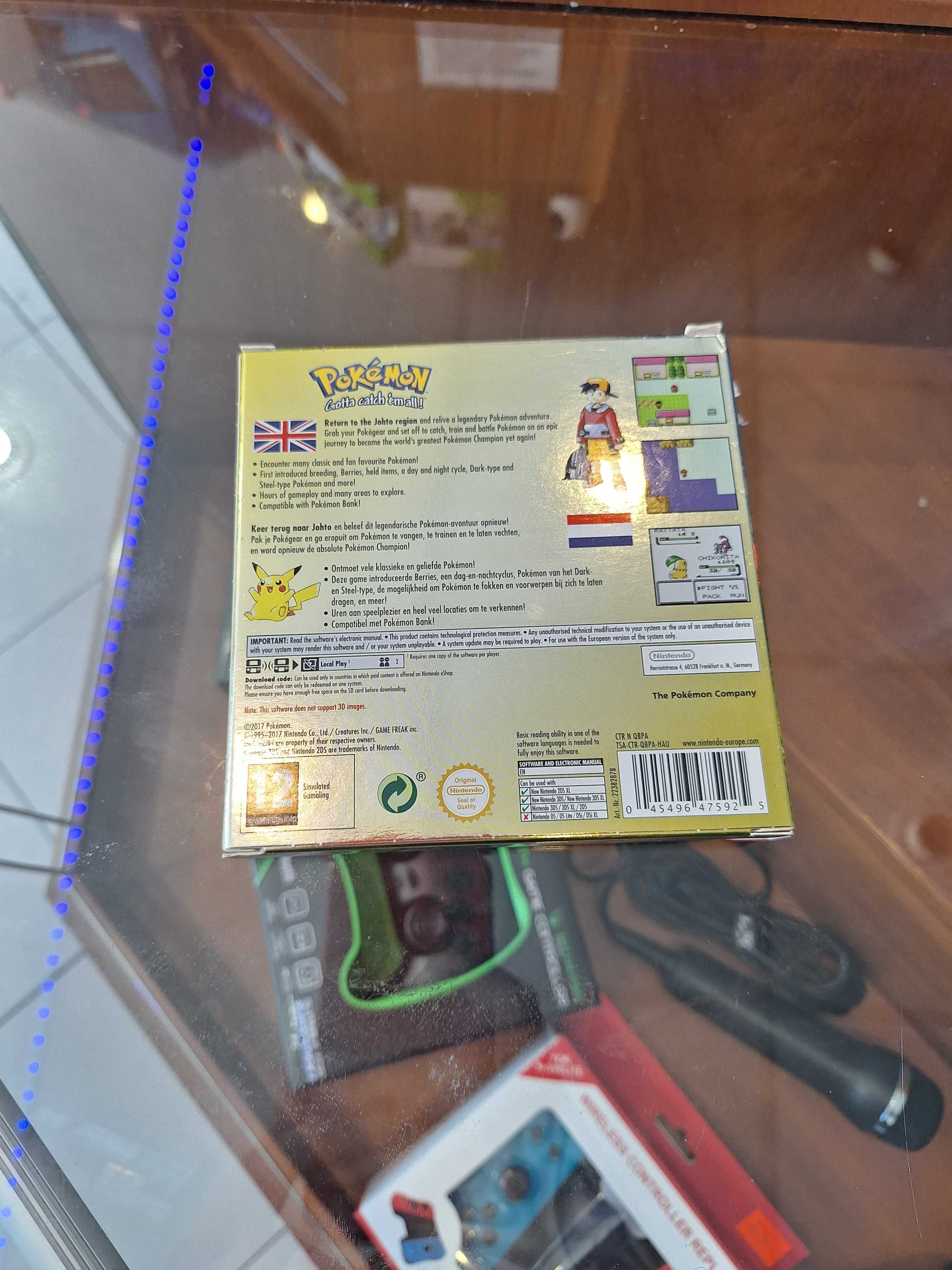 Pudełko Pokemon Gotta Catch'em All! Gold Nintendo 3DS, CentrumGrania