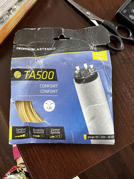 Naciąg do rakiety tenisowej TA 500 1,35