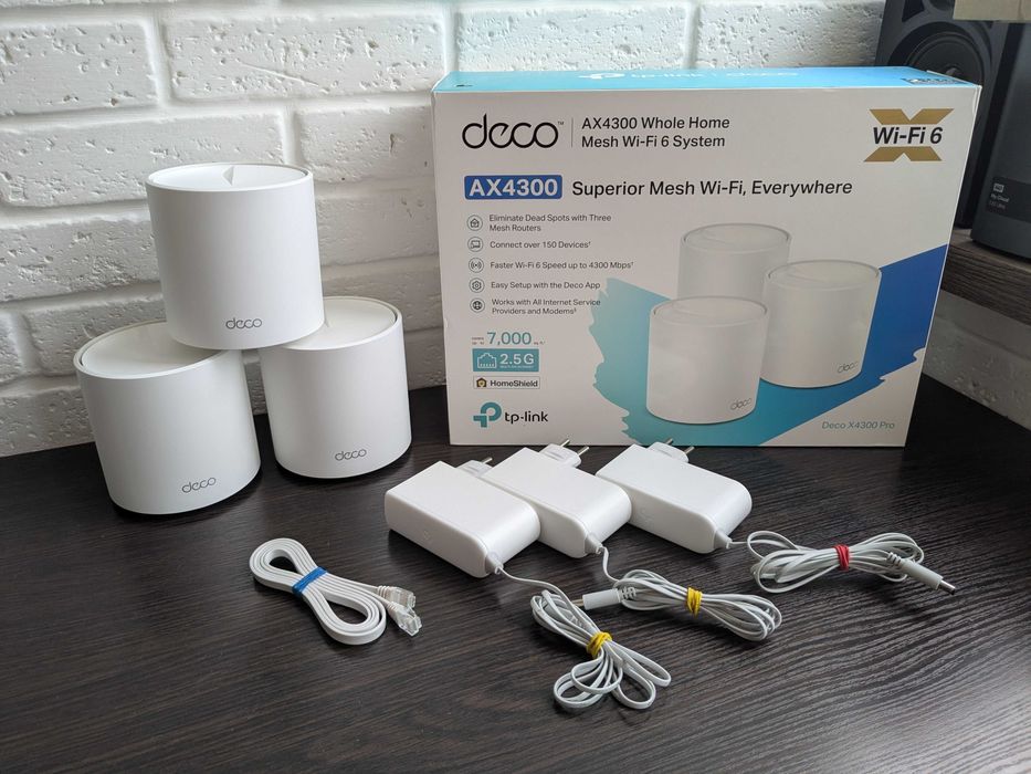 Tp-Link Deco X4300 Pro Wi-Fi 6 Меш система Комплект 3 шт #9
