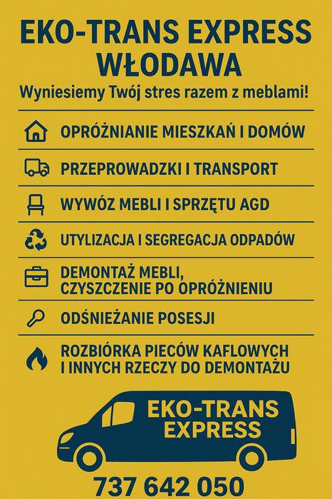 Wywóz Mebli • Opróżnianie Mieszkań • Włodawa