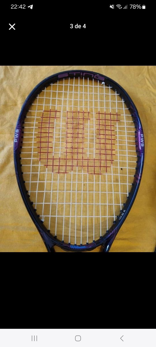 Raquete Tenis em bom estado ver fotos