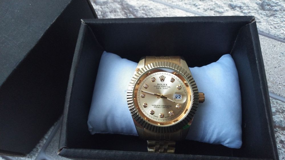 Годинник чоловічий Rolex + коробка (часы мужские)
