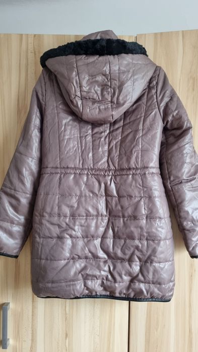 Sinsay kurtka przejściowa kaptur z misiem r. 36