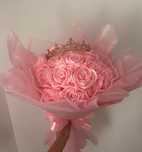 Rosas de Cetim frances feita a mão