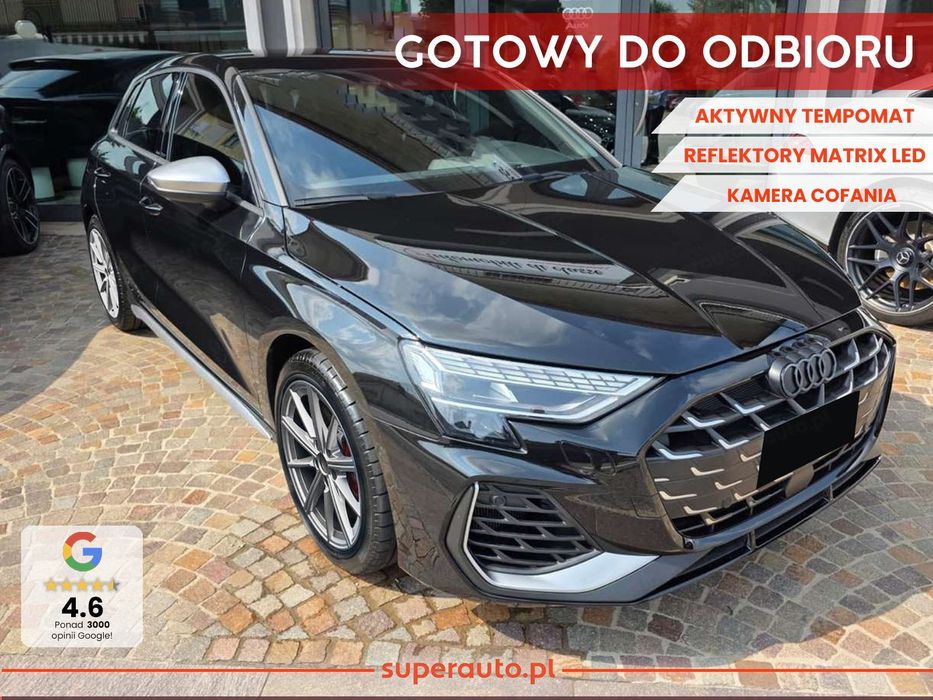 Audi A3 Sportback S3 2.0 TFSI quattro Sportback (333KM) SONOS Premium Sound System