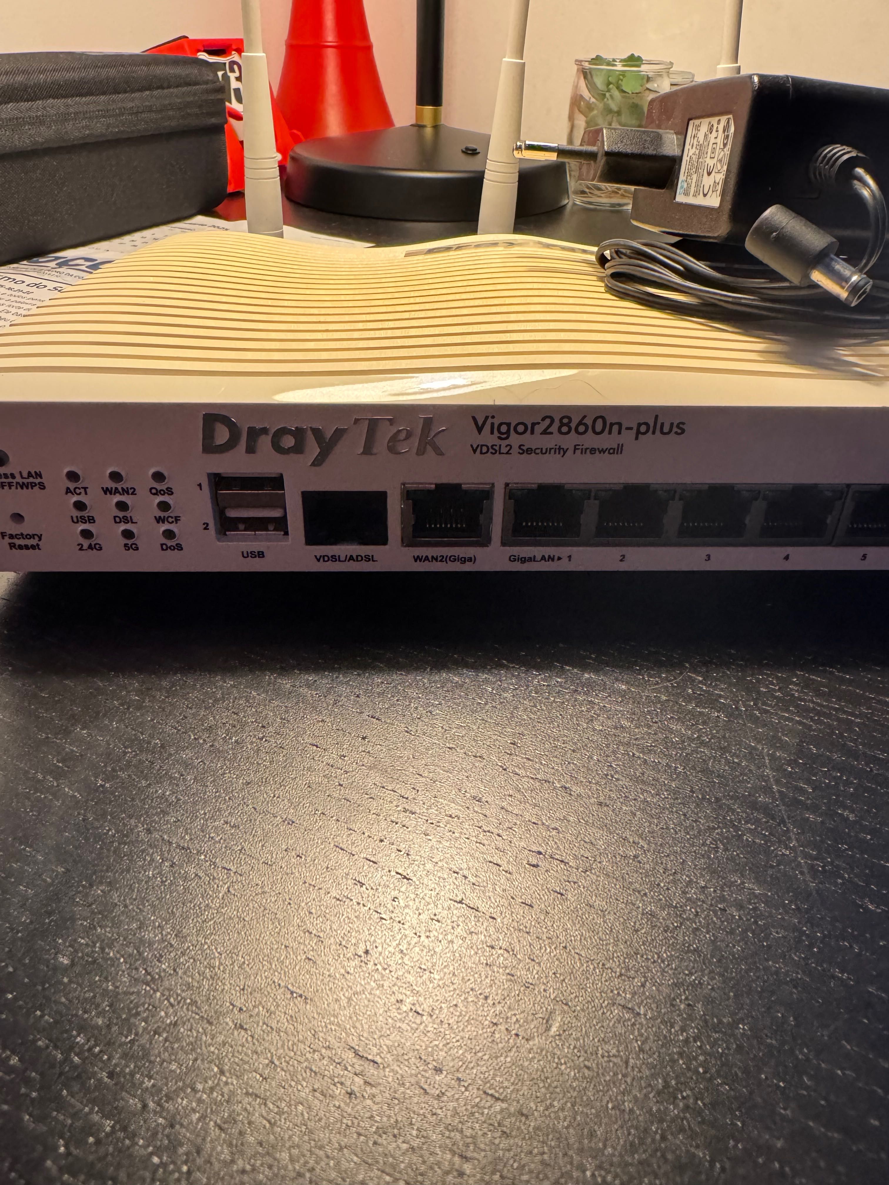 Draytek 2860n-plus VDSL2 Security Firewall