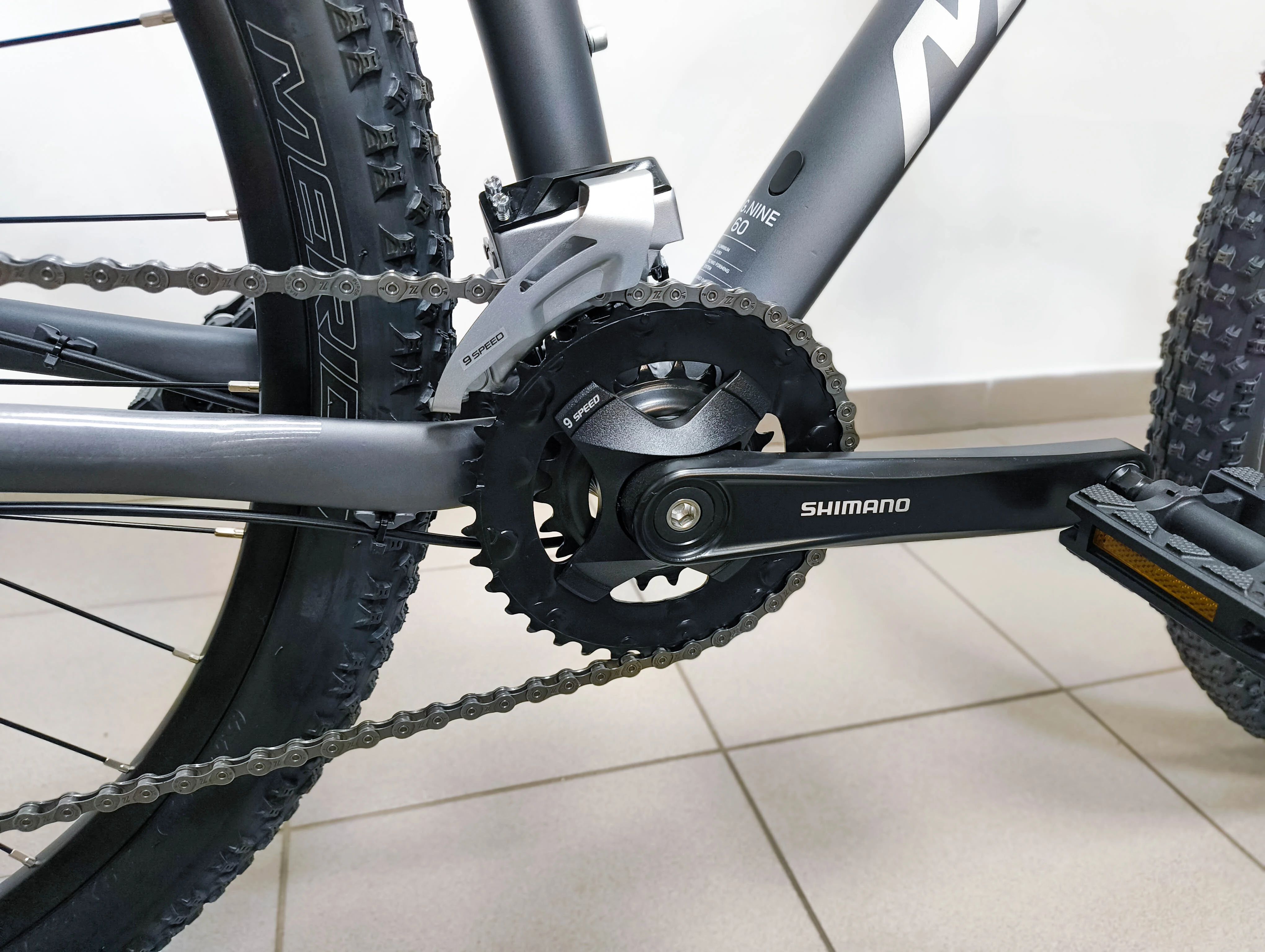 Rower męski Merida Big.Nine 60 matt dark silver
