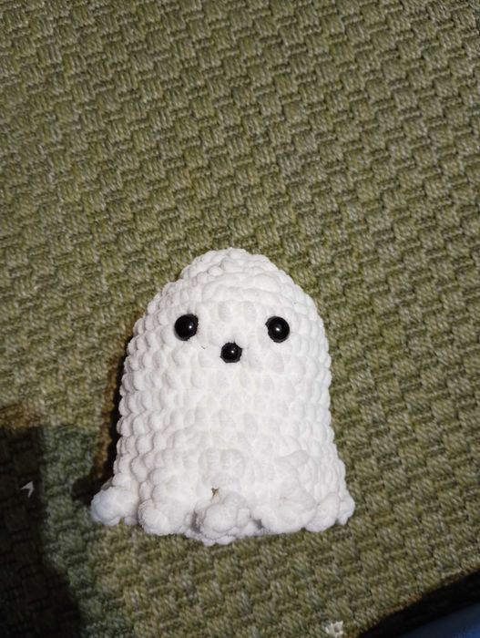 duch dynia pluszak szydełko Halloween