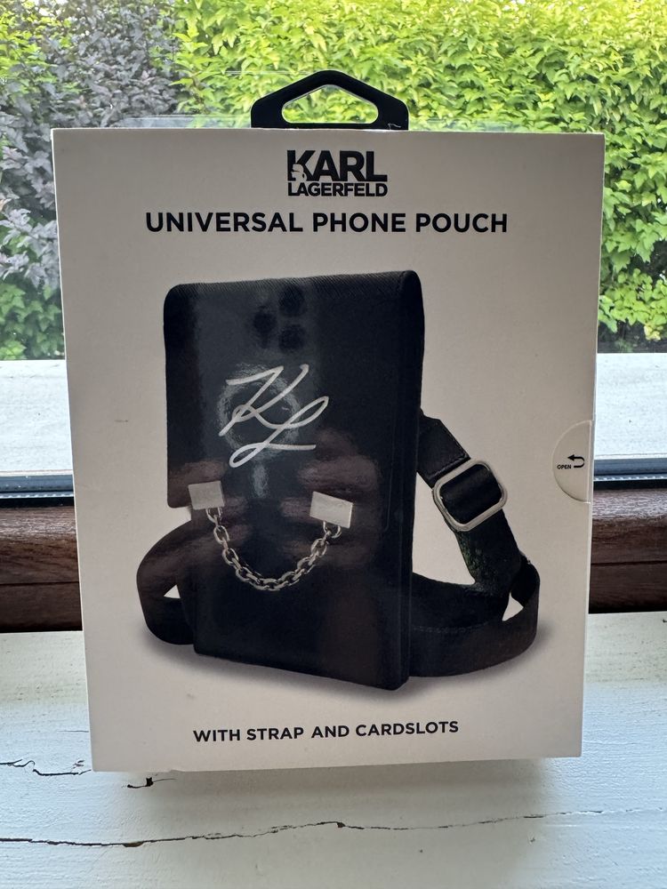 Karl Lagerfeld torebka etui na telefon