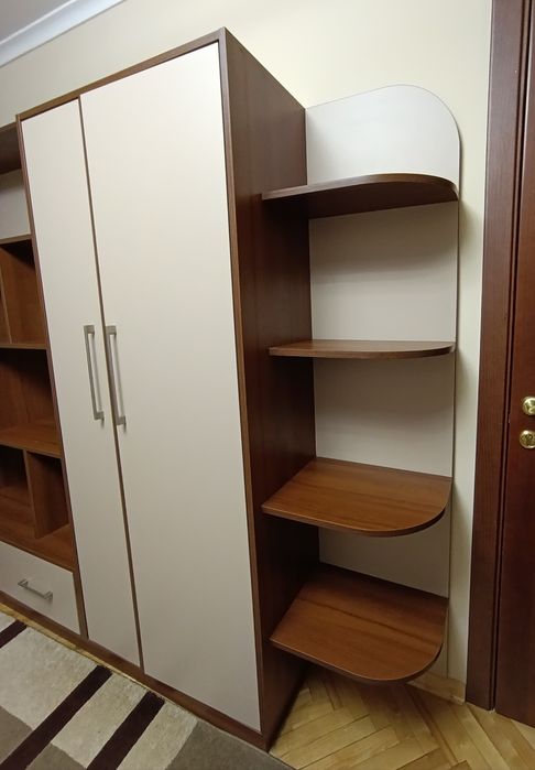 Стінка у двох кольорах