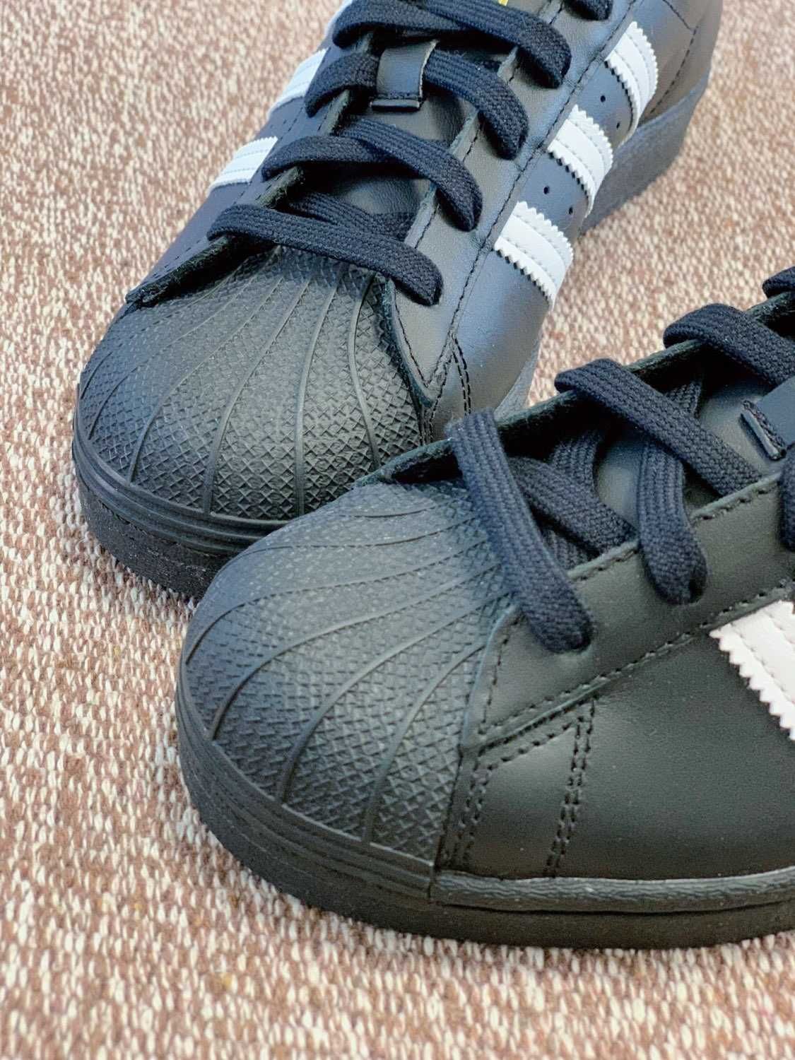 *NoweAdidasSuperstarCoreBlack*Moda.41