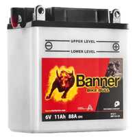 Akumulator 6V 11Ah 88A P+ Banner Bike Bull 6N11A-3A