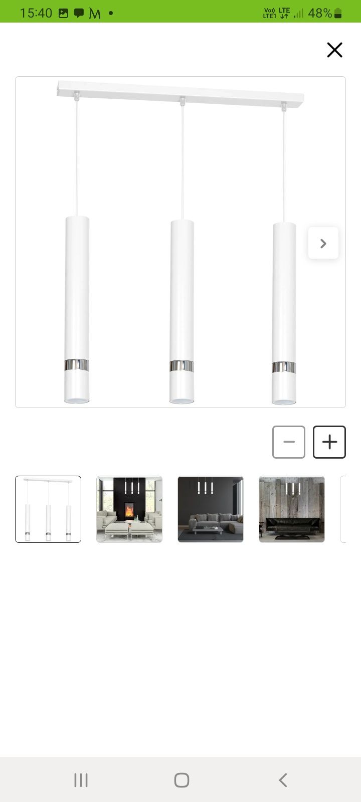 Lampa wisząca Joker biało-srebrna 3 x GU10 Milagro
Zobacz szczegóły pr