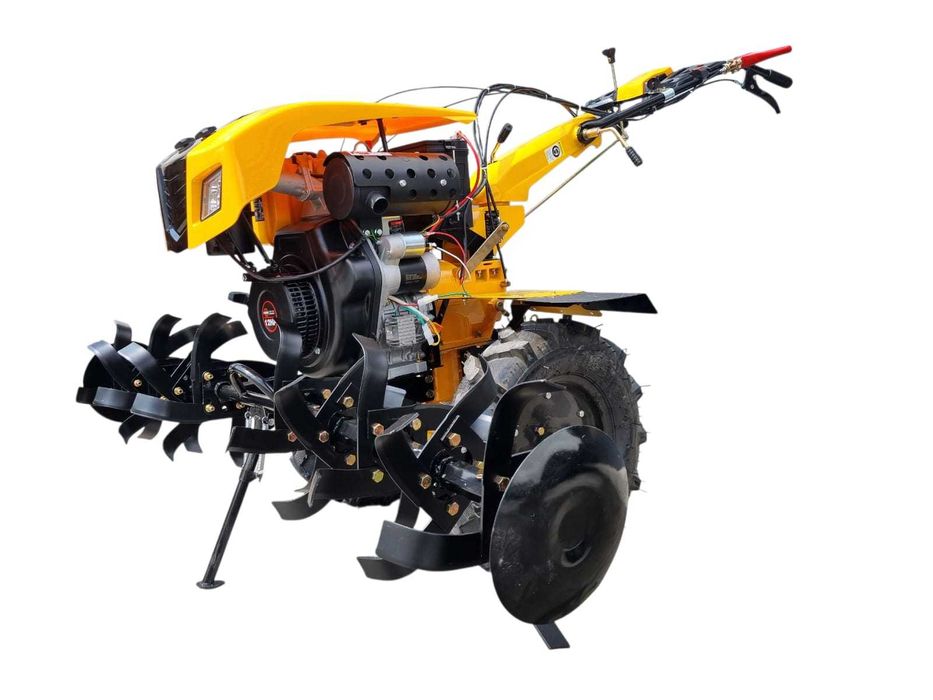 Glebogryzarka spalinowa HDM 1350D 140cm DZIK 12KM Diesel KAMA ROZRUCH