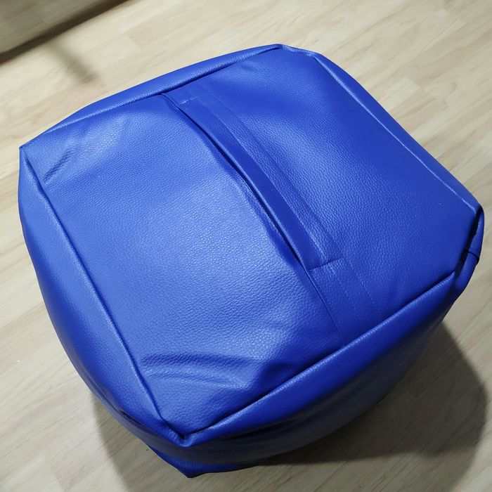 Puff azul como novo