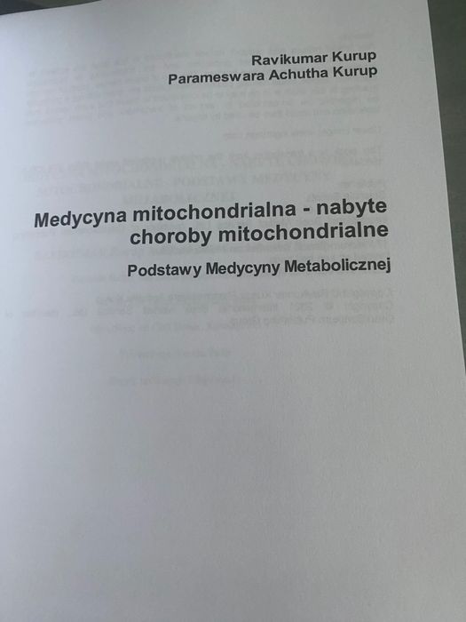 Medycyna mitochondrialna